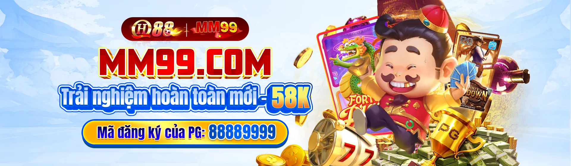 Hình ảnh banner chính QQ88000 về ưu đãi và đăng nhập